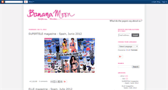Desktop Screenshot of e-news.bananamoon.com